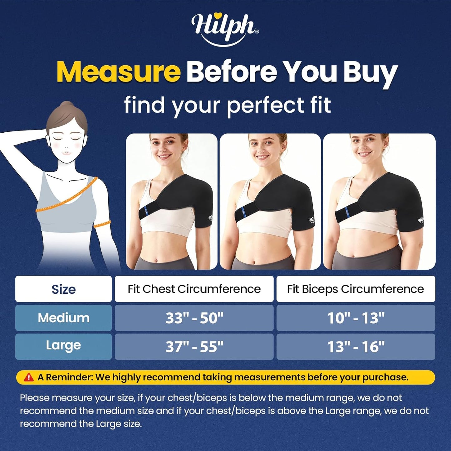 Shoulder Ice Pack Wrap for Rotator Cuff & Arm, Double-Layer Gel Shoulder Cold Therapy Wrap with Compression for Targeted Area, Easy to Put on & Take Off, Flexible Fit for Men & Women, Medium